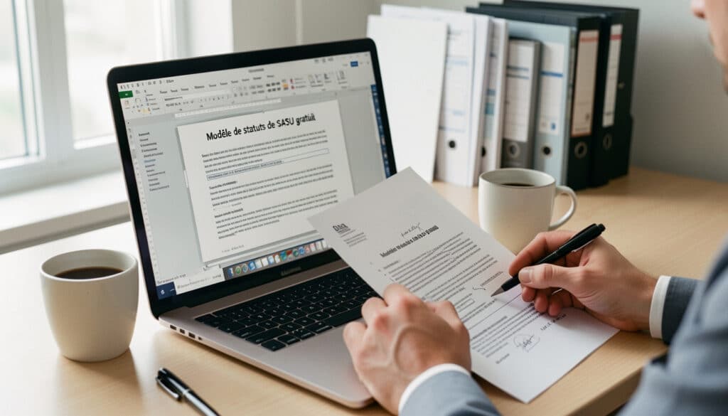 Modèle de statuts de SASU gratuit en format Word