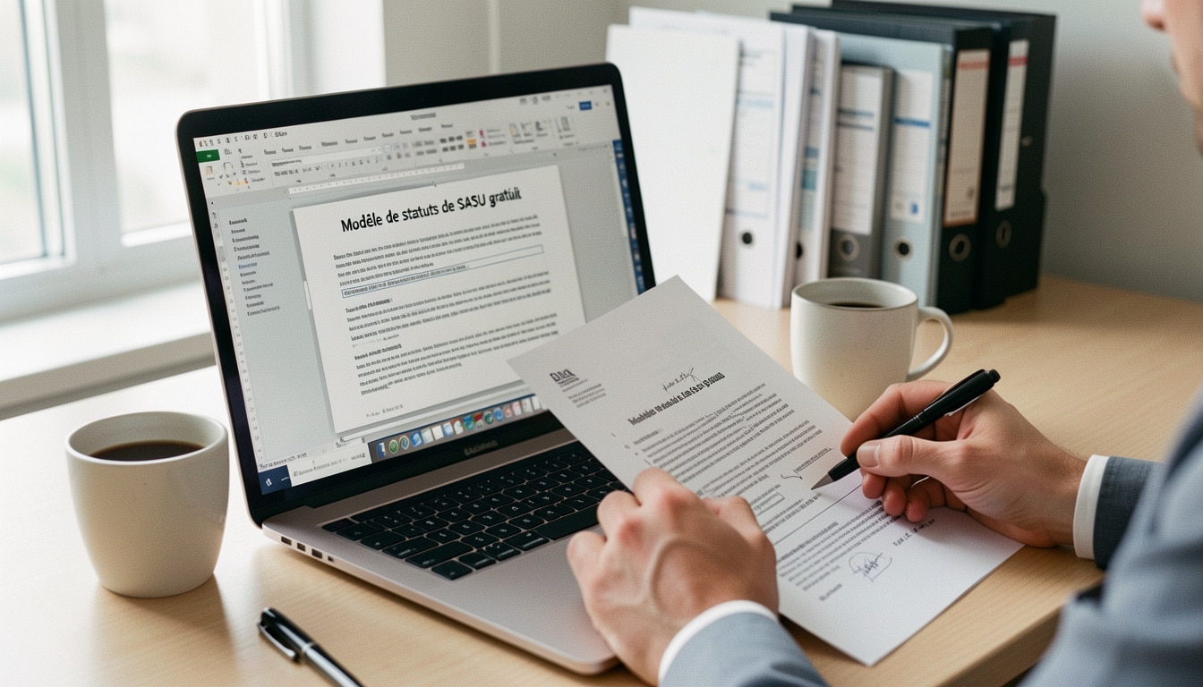 Modèle de statuts de SASU gratuit en format Word