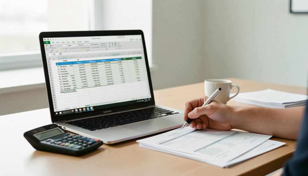 Tableau de cadrage de TVA Excel gratuit à télécharger